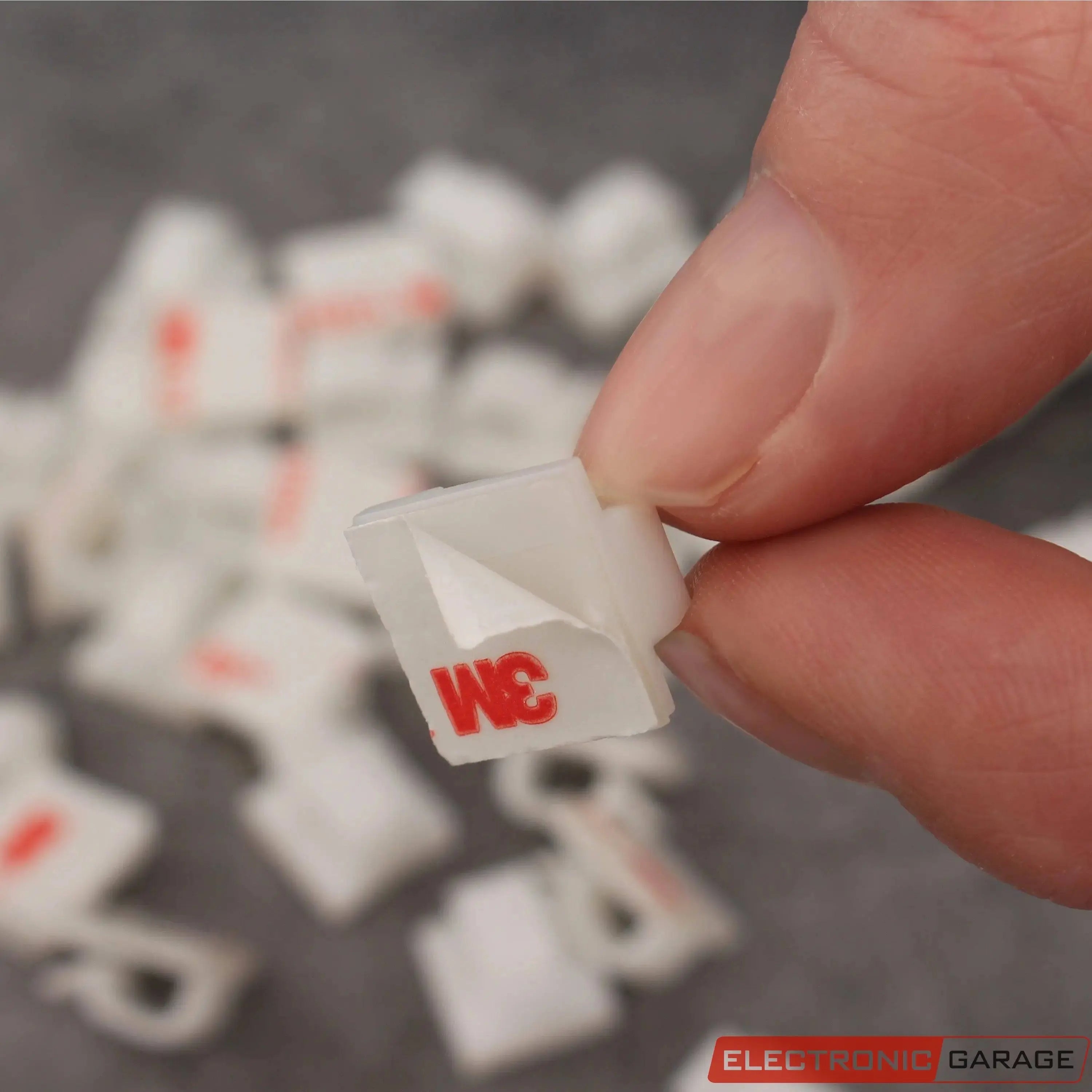 Kabelclips, selbstklebend | Farbe: Weiß | Bündeldurchmesser-Bereich: 1 - 7 mm | 50 St. - Electronic Garage